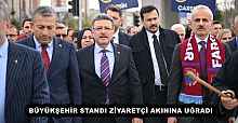 BÜYÜKŞEHİR STANDI ZİYARETÇİ AKININA UĞRADI