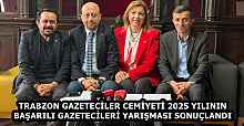TRABZON GAZETECİLER CEMİYETİ 2025 YILININ BAŞARILI GAZETECİLERİ YARIŞMASI SONUÇLANDI