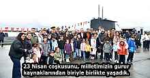 23 Nisan coşkusunu, milletimizin gurur kaynaklarından biriyle birlikte yaşadık.