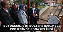 BÜYÜKŞEHİR’İN BOZTEPE BAKIMEVİ PROJESİNDE SONA GELİNDİ