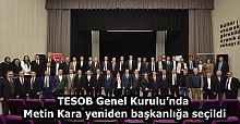 TESOB Genel Kurulu’nda Metin Kara yeniden başkanlığa seçildi