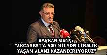BAŞKAN GENÇ: “AKÇAABAT’A 500 MİLYON LİRALIK YAŞAM ALANI KAZANDIRIYORUZ”