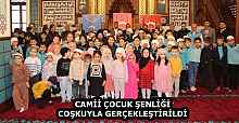 CAMİİ ÇOCUK ŞENLİĞİ COŞKUYLA GERÇEKLEŞTİRİLDİ