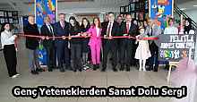 Genç Yeteneklerden Sanat Dolu Sergi