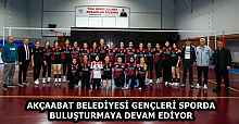 AKÇAABAT BELEDİYESİ GENÇLERİ SPORDA BULUŞTURMAYA DEVAM EDİYOR