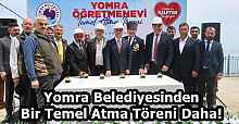 Yomra Belediyesinden Bir Temel Atma Töreni Daha!