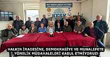 HALKIN İRADESİNE, DEMOKRASİYE VE MUHALEFETE YÖNELİK MÜDAHALELERİ KABUL ETMİYORUZ!