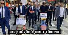 BORÇ BÜYÜDÜ, UMUT TÜKENDİ 
