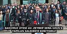 BAROMUZ ÜYESİ AV. ZEYNEP SENA UZUN’A YAPILAN SALDIRIYI KINIYORUZ