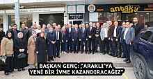 BAŞKAN GENÇ: “ARAKLI’YA YENİ BİR İVME KAZANDIRACAĞIZ”