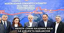 MERSİN LİMANI KALKINMA YOLU İLE AVRUPA’YA BAĞLANIYOR