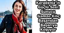 Karadeniz’in Güçlü Sesi: Sunucu Gamze Kılıç Başarıdan Başarıya Koşuyor