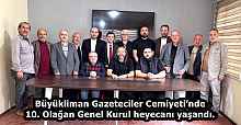 Büyükliman Gazeteciler Cemiyeti’nde 10. Olağan Genel Kurul heyecanı yaşandı.