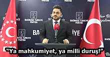 “Ya mahkumiyet, ya milli duruş!”
