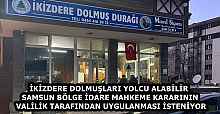 İKİZDERE DOLMUŞLARI YOLCU ALABİLİR  SAMSUN BÖLGE İDARE MAHKEME KARARININ VALİLİK TARAFINDAN UYGULANMASI İSTENİYOR