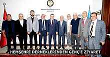 HEMŞEHRİ DERNEKLERİNDEN GENÇ'E ZİYARET 