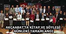 AKÇAABAT’TA KİTAP VE SÖYLEŞİ GÜNLERİ TAMAMLANDI
