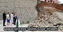BAŞKAN KAYA’DAN 'GEÇMİŞ OLSUN' ZİYARETİ