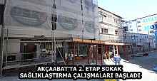 AKÇAABAT’TA 2. ETAP SOKAK SAĞLIKLAŞTIRMA ÇALIŞMALARI BAŞLADI