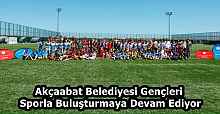Akçaabat Belediyesi Gençleri Sporla Buluşturmaya Devam Ediyor