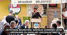 ORTAHİSAR BELEDİYESİ, ÖZBİRLİK CAMİİNDE ÇEVRE DÜZENLEME ÇALIŞMALARI GERÇEKLEŞTİRDİ
