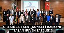 ORTAHİSAR KENT KONSEYİ BAŞKANI TAŞAN GÜVEN TAZELEDİ