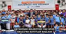 ORTAHİSAR BELEDİYESİ YAZ SPOR OKULU’NA KAYITLAR BAŞLADI