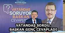 VATANDAŞ SORDU, BAŞKAN GENÇ CEVAPLADI