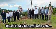 Ulusal Fındık Konseyi’nden vefa…