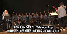 TEKSANDER’in Türkçe Pop Konseri Trabzon'da büyük alkış aldı
