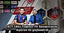 KCT 1461 Trabzon FK Savunmasını Alperen ile güçlendirdi