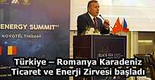 Türkiye – Romanya Karadeniz Ticaret ve Enerji Zirvesi başladı