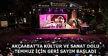 AKÇAABAT’TA KÜLTÜR VE SANAT DOLU TEMMUZ İÇİN GERİ SAYIM BAŞLADI