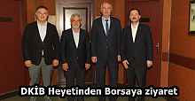 DKİB Heyetinden Borsaya ziyaret