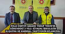 MİLLÎ EĞİTİM BAKANI YUSUF TEKİN’İN GÖREVDEKİ 3 YILI: SİYASAL-İDEOLOJİK KUŞATMA VE KAMUSAL TASFİYENİN BİLANÇOSU