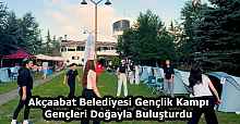 Akçaabat Belediyesi Gençlik Kampı Gençleri Doğayla Buluşturdu