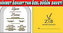 PAZAR GÜNÜ LİVA DA DÜĞÜN VAR  HİKMET ÖZKURT’TAN DÜĞÜNE DAVET