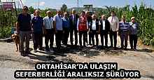 ORTAHİSAR’DA ULAŞIM SEFERBERLİĞİ ARALIKSIZ SÜRÜYOR