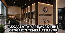 AKÇAABAT'A YAPILACAK YENİ OTOGARIN TEMELİ ATILIYOR