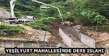 YEŞİLYURT MAHALLESİNDE DERE ISLAHI
