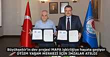 Büyükşehir'in dev projesi MAPA işbirliğiye hayata geçiyor  OTİZM YAŞAM MERKEZİ İÇİN İMZALAR ATILDI