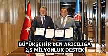 BÜYÜKŞEHİR’DEN ARICILIĞA 2,5 MİLYONLUK DESTEK