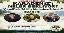 MADENLERE KARŞI KARADENİZ DAYANIŞMASI  ÇAYELİNDE 24 KÖY MADENLERE KARŞI İŞ BİRLİĞİ İÇİNDE