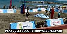 PLAJ VOLEYBOLU TURNUVASI BAŞLIYOR