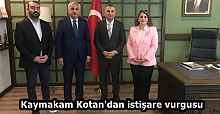 Kaymakam Kotan'dan istişare vurgusu