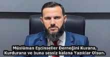 Müslüman Eşcinseller Derneğini Kurana, Kurdurana ve buna sessiz kalana Yazıklar Olsun.