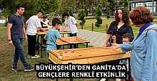 BÜYÜKŞEHİR’DEN GANİTA’DA GENÇLERE RENKLİ ETKİNLİK