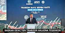BAŞKAN GENÇ'TEN TRABZON HALKINA TEŞEKKÜR