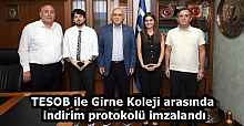 TESOB ile Girne Koleji arasında indirim protokolü imzalandı