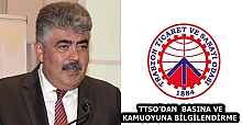  TTSO'DA  BASINA VE KAMUOYUNA BİLGİLENDİRME